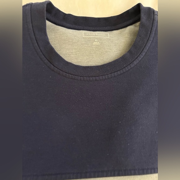 ⚠️ Clearance Club Room Men’s Blue-Gray Sweatshirt - Picture 8 of 8
